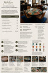 Custom Ceramic Dining Table Commission Restalgic Atelier