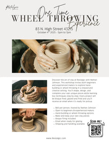  One time wheel throwing experience Restalgic Atelier