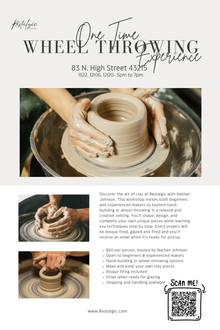  One time wheel throwing experience Restalgic Atelier