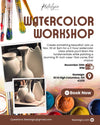 Watercolor Vase Workshop — November 30th at 3PM (12 Seats Only) Restalgic Atelier